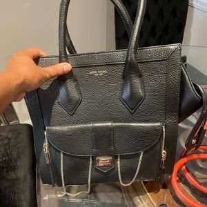 Black henri bendel bag